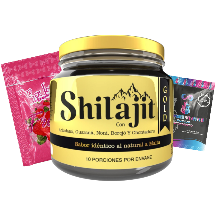 Combo Shilajit Gold Original Con Invima