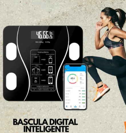 Bascula Digital Bipedancia Bluetooth
