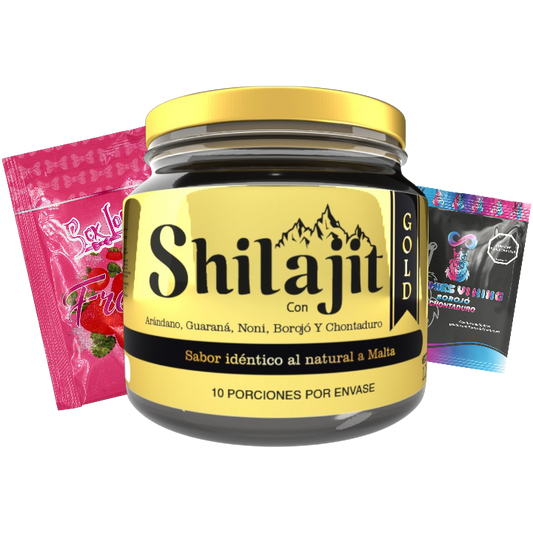 Combo Shilajit Gold Original Con Invima